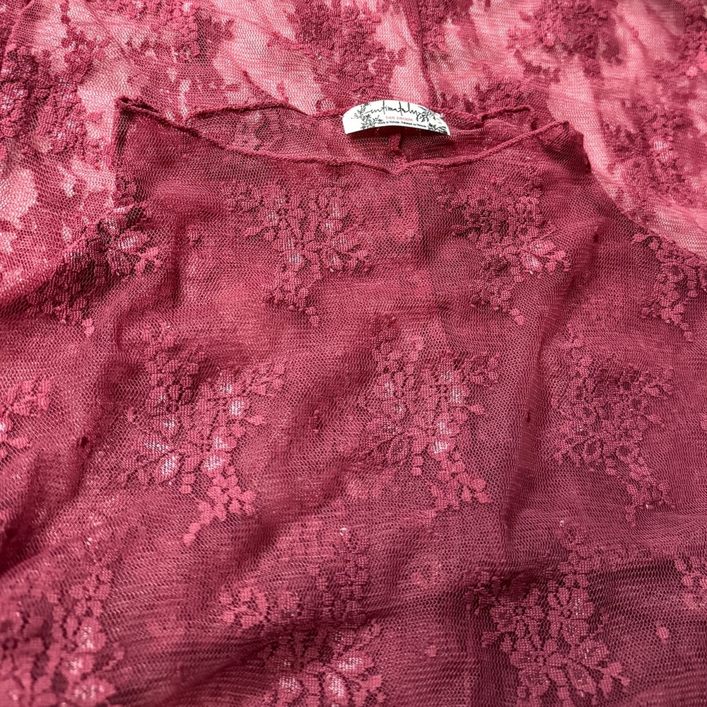 Free People Lady Lux Lace Layering Top - Picture 3 of 3